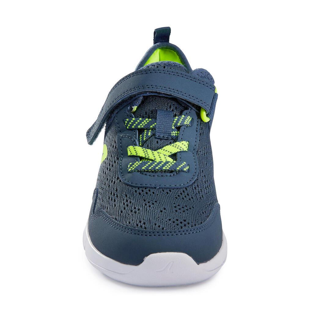 Detská obuv Actiwalk Super-light na športovú chôdzu sivo-zelená