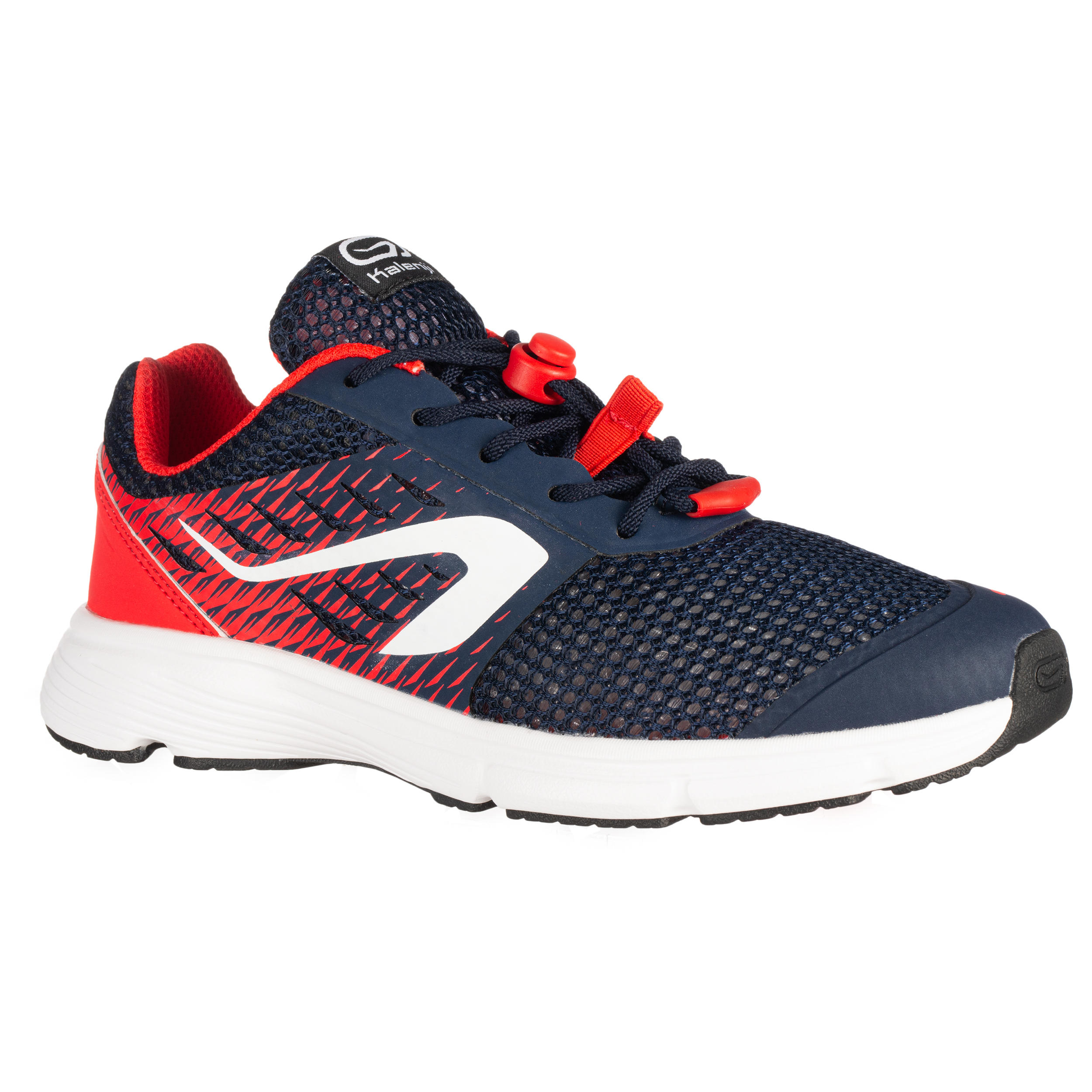 Kids Running Shoes Kalenji AT Breath Navy Red