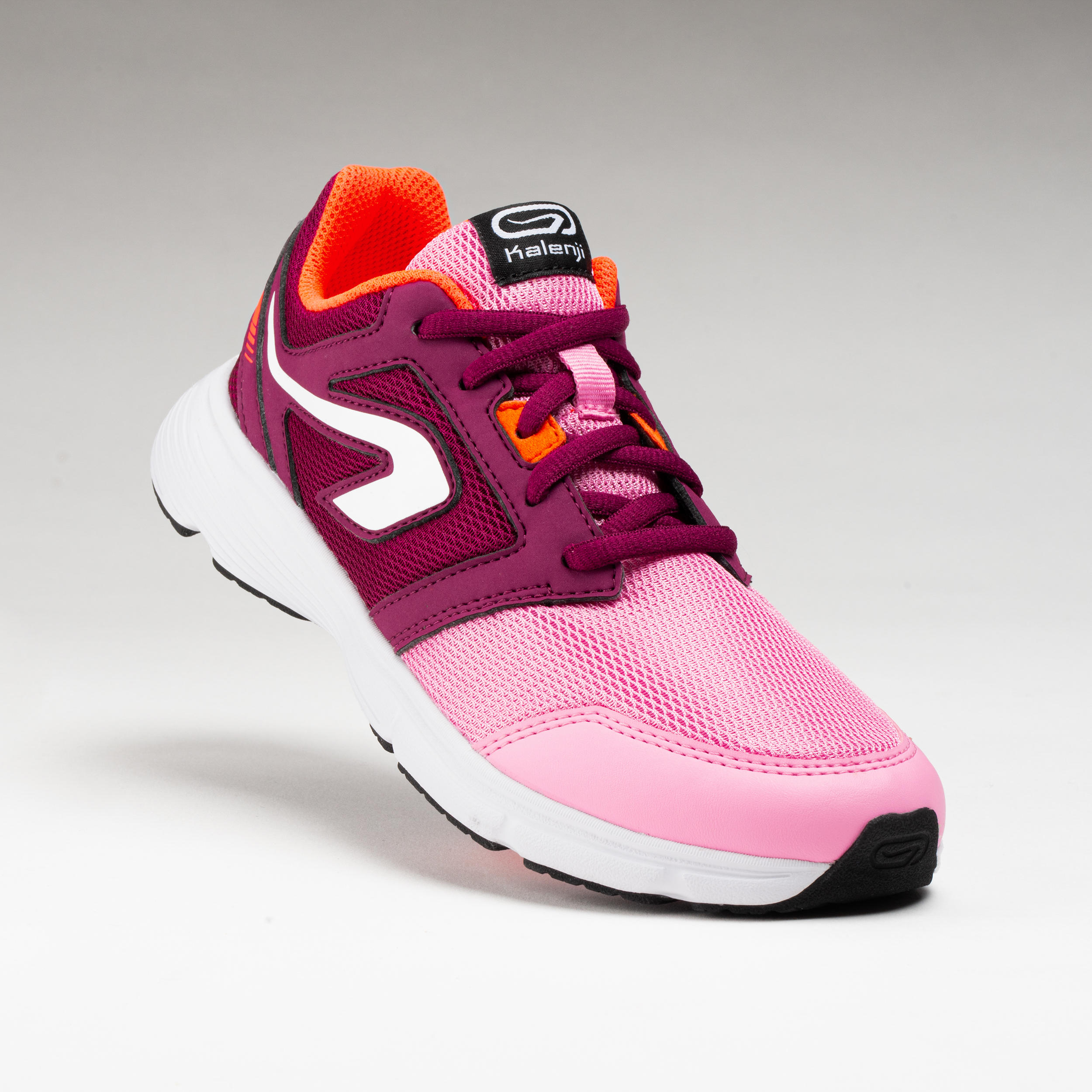 RUN SUPPORT ATHLETICS SHOELACES - PINK/BURGUNDY 2/7