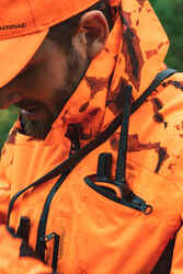 DURABLE WATERPROOF HUNTING JACKET SUPERTRACK 900 - NEON ORANGE