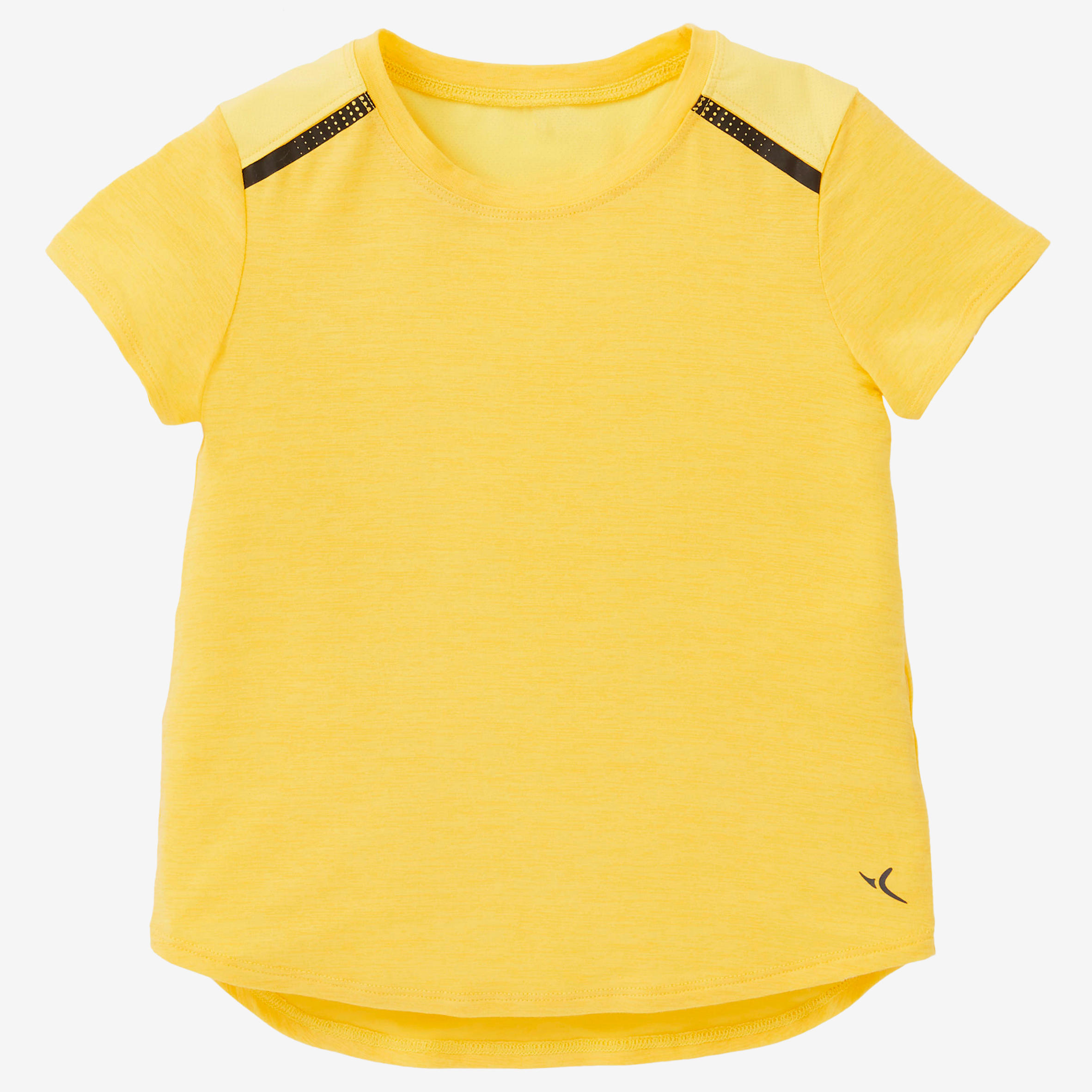 Kids' Baby Gym Lightweight Breathable T-Shirt - Yellow 2/6