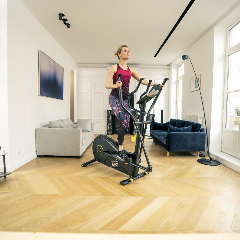 how to work out on a cross trainer