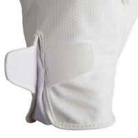 Women's Horse Riding Gloves 500 - White