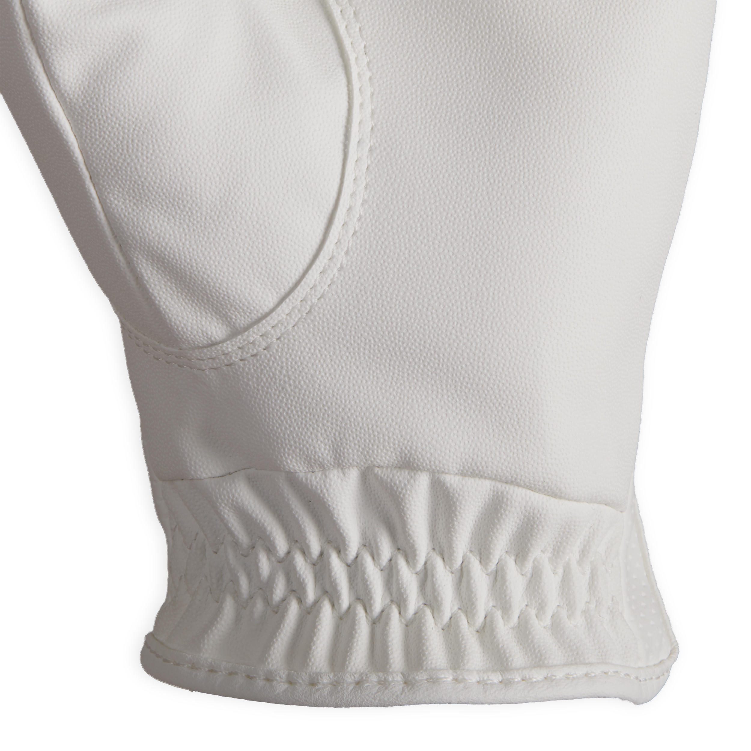 Women's Horse Riding Gloves 500 - White - FOUGANZA