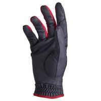 Women's Horse Riding Gloves 500 - Navy/Raspberry