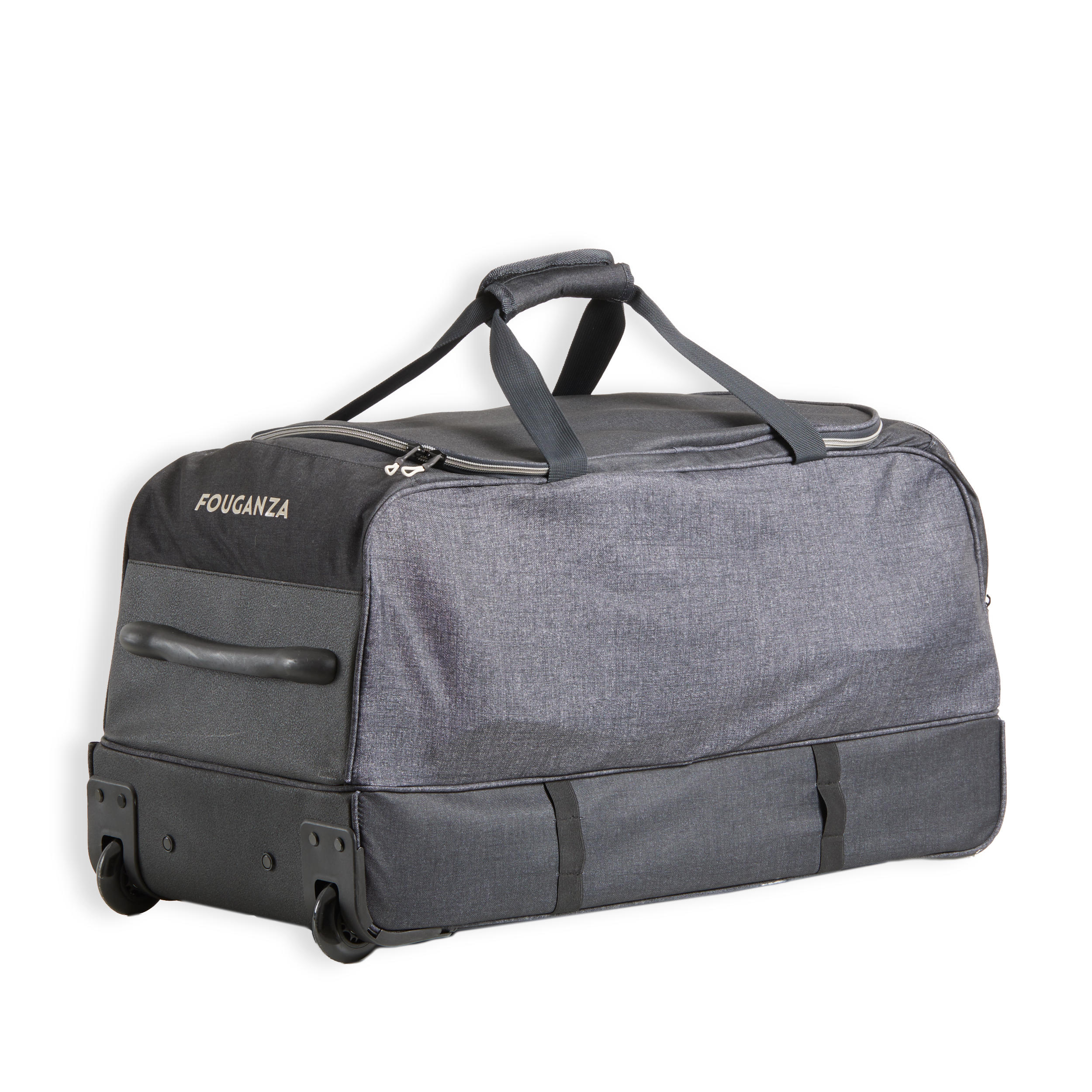 Horse Riding Trolley Bag 80 Litres - Grey/Beige 3/10