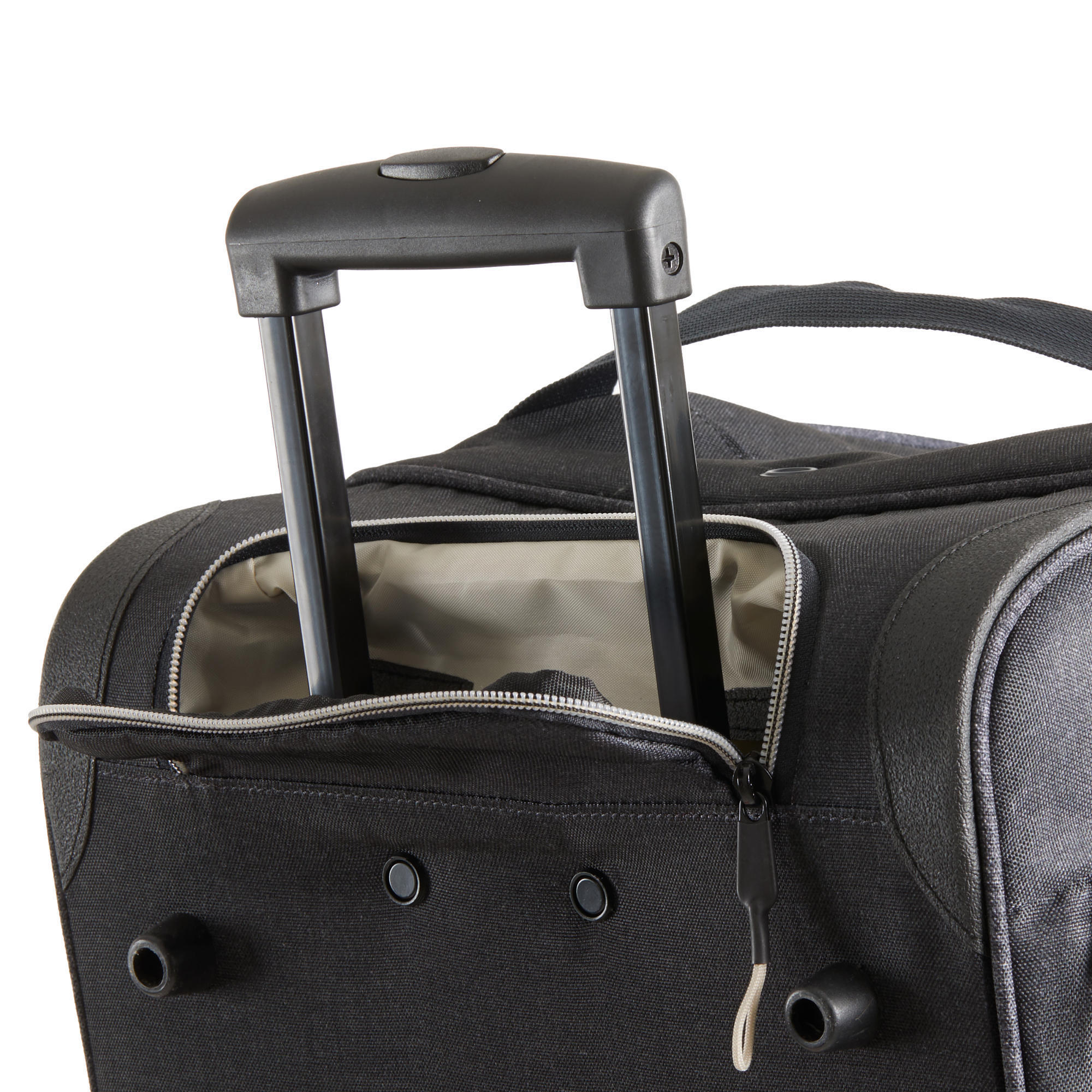 Decathlon valise clearance a roulette