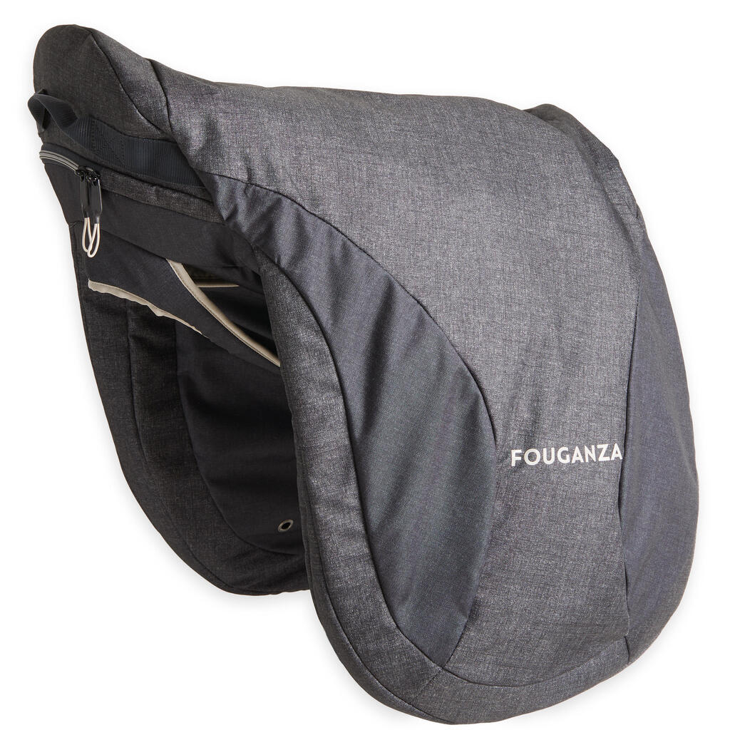 Horse Riding Saddle Bag - Grey