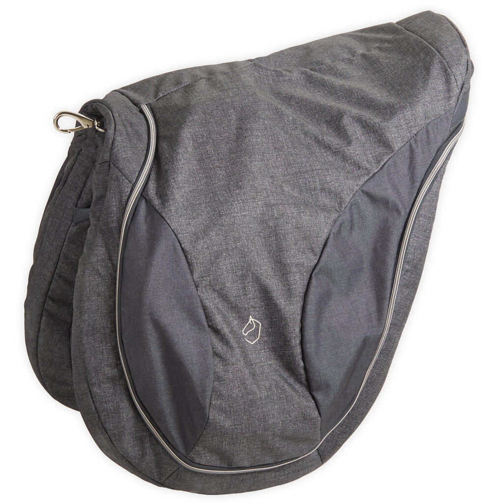 Horse Riding Saddle Bag - Grey