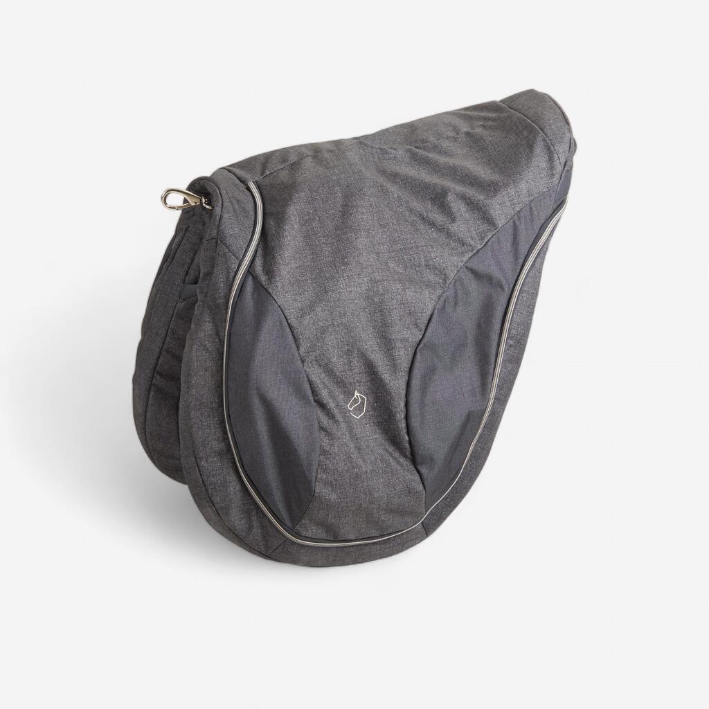 Horse Riding Saddle Bag - Grey