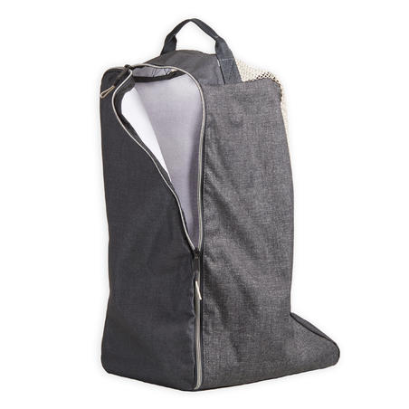 Adult and Kids' Horse Riding Boot Bag - Grey