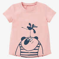 Kids' Cotton T-Shirt Basic - Pink