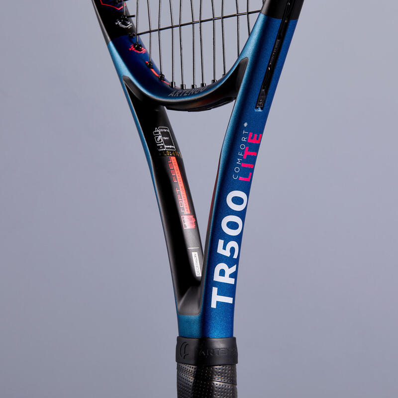 Tennisracket voor volwassenen TR500 Lite blauw