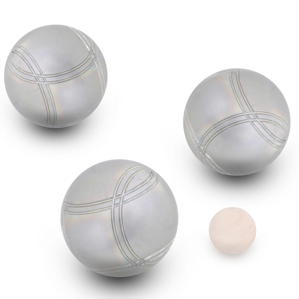 Set of 3 Recreational Petanque Boules 1002 Gro