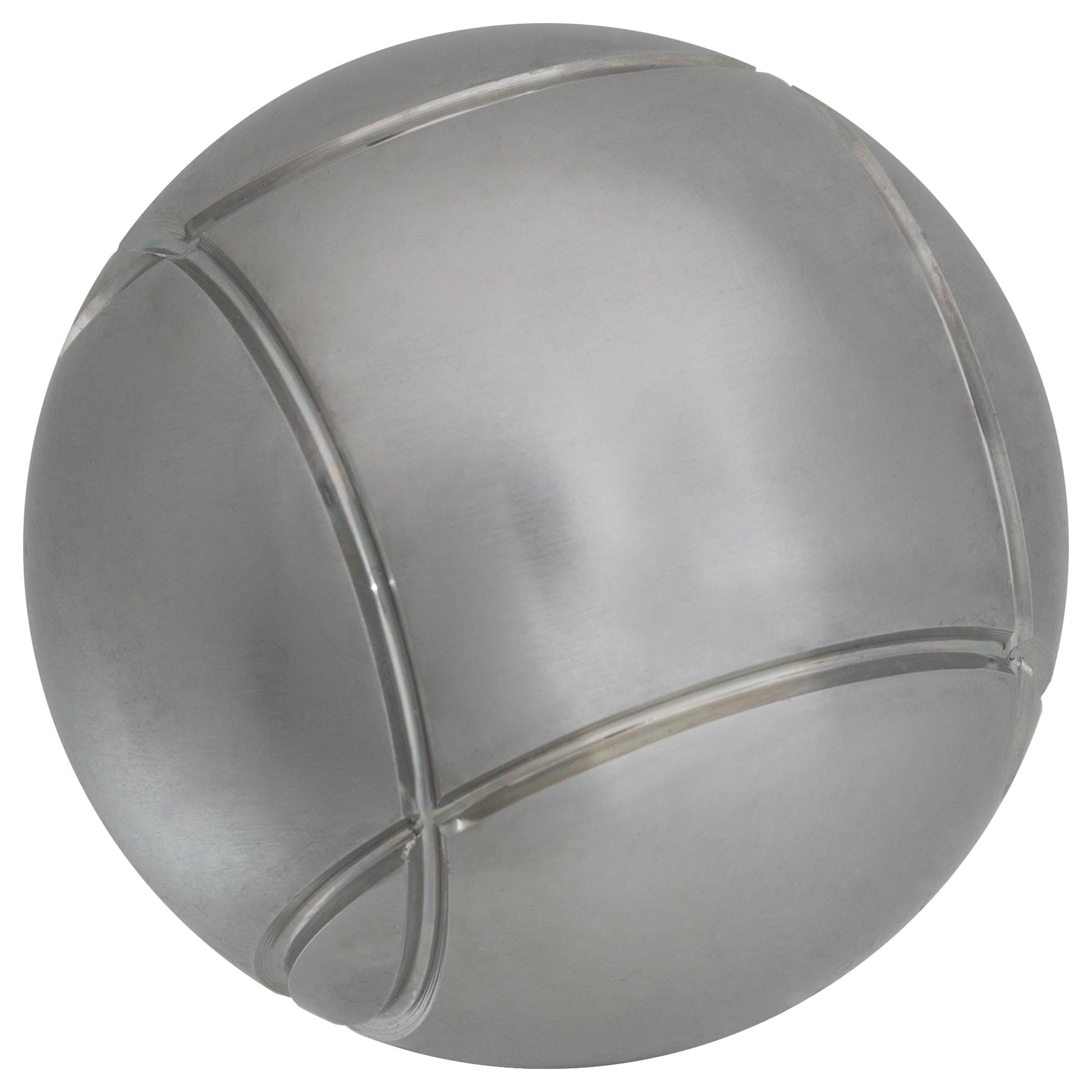 Set of 3 Grooved Recreational Petanque Boules - 100 - GEOLOGIC