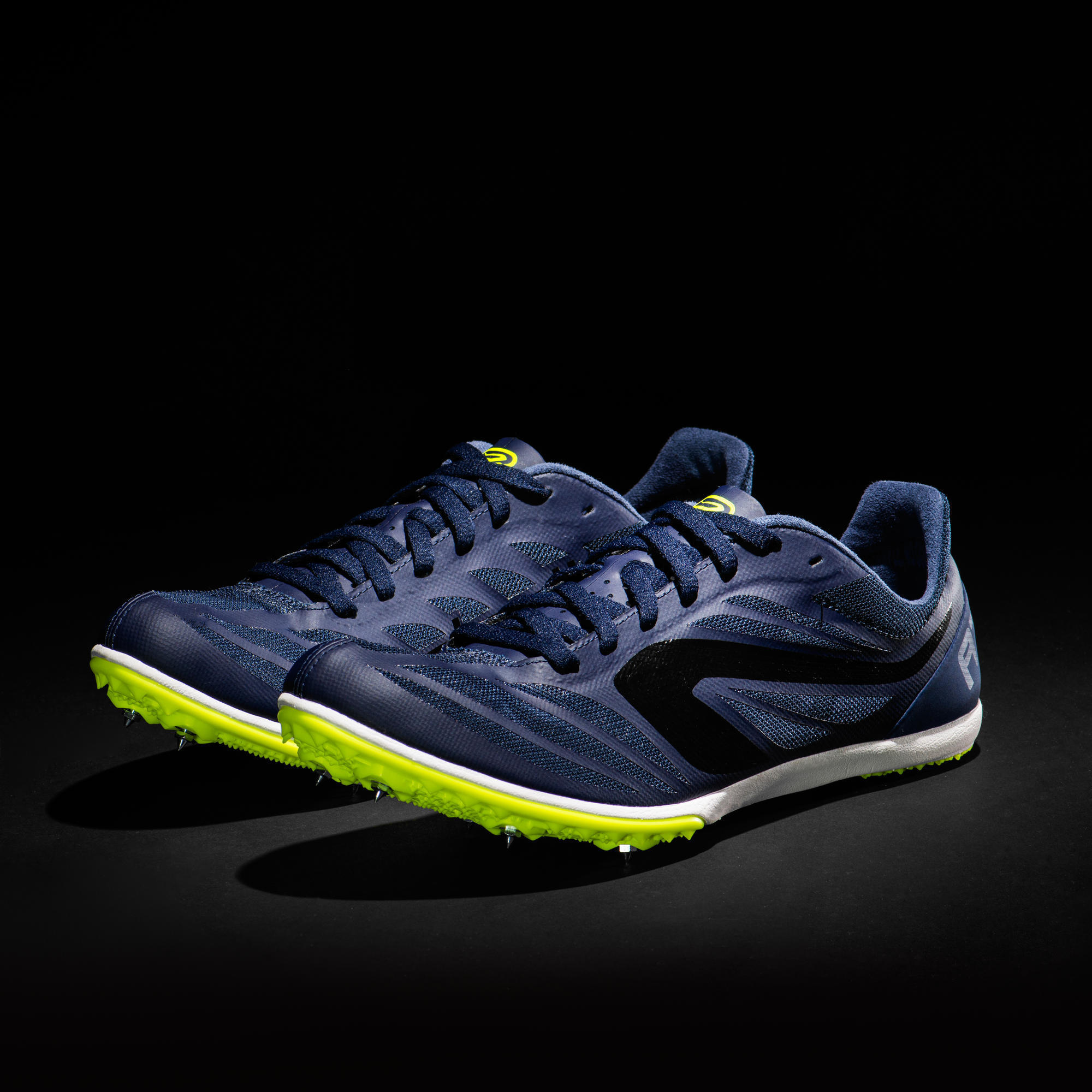 Scarpe chiodate atletica AT MID azzurro