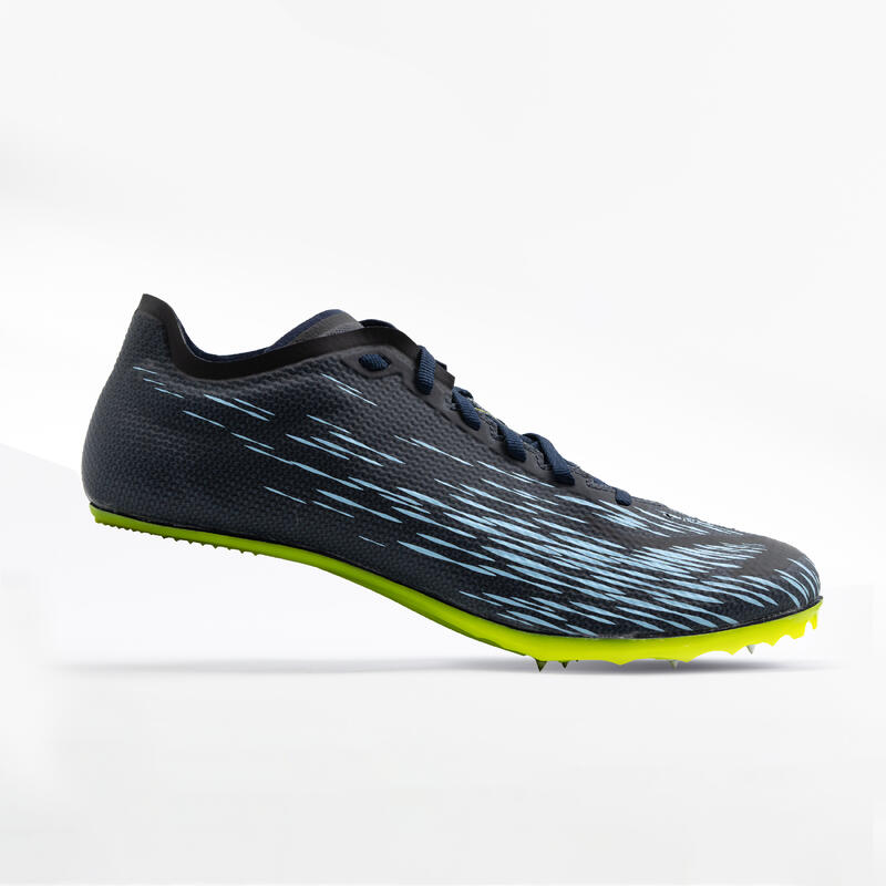 Scarpe chiodate atletica AT SPRINT azzurro-giallo