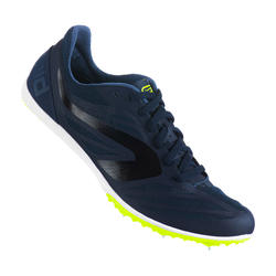 KIPRUN Çivili Orta Mesafe Atletizm Ayakkabısı - Mavi/Siyah/Sarı - At Mid