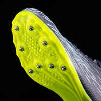 AT SPRINT ATHLETICS SPIKES - BLUE/YELLOW