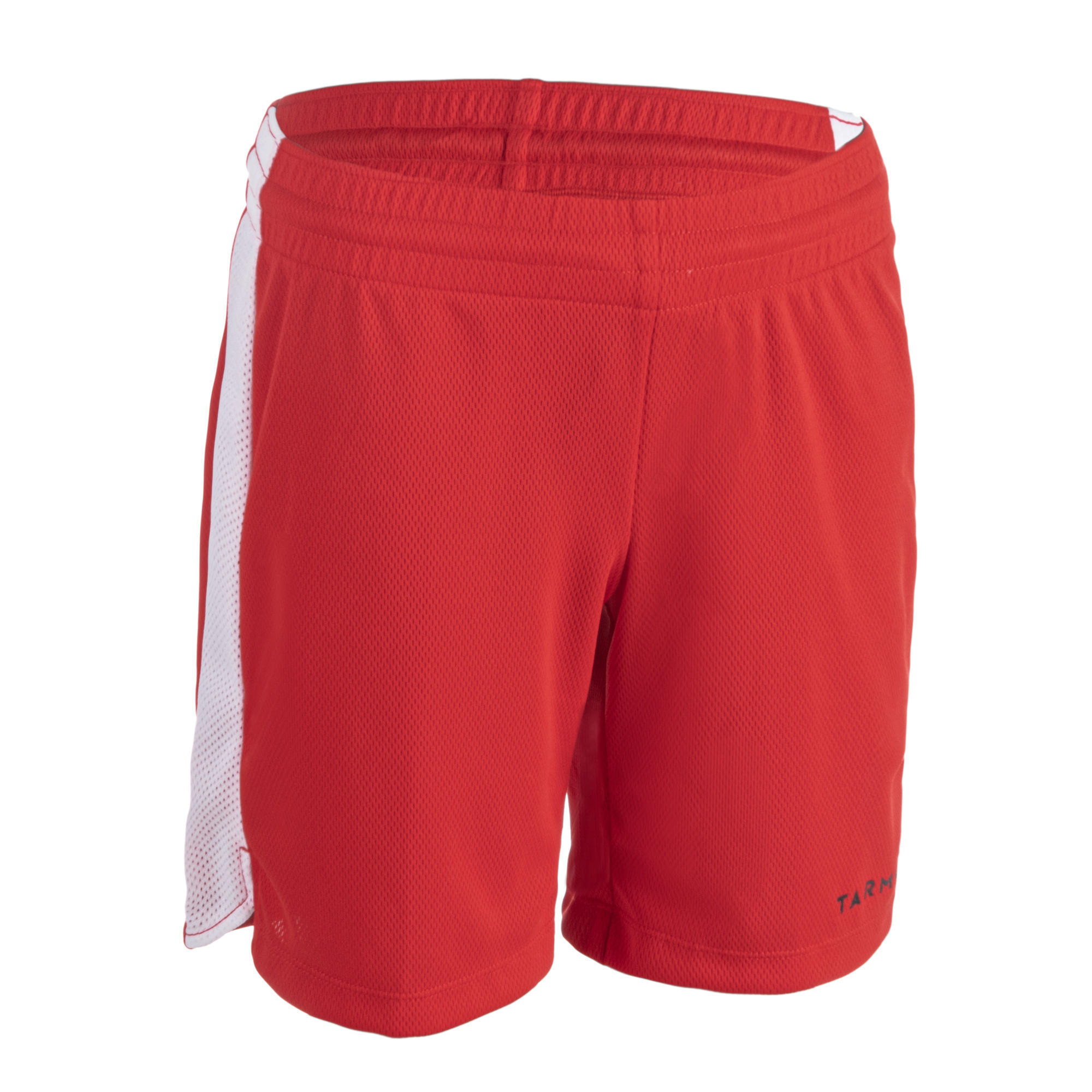 boys red basketball shorts
