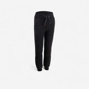 Pantalón de Chándal Baloncesto P500 Niños Negro Gris Carbón