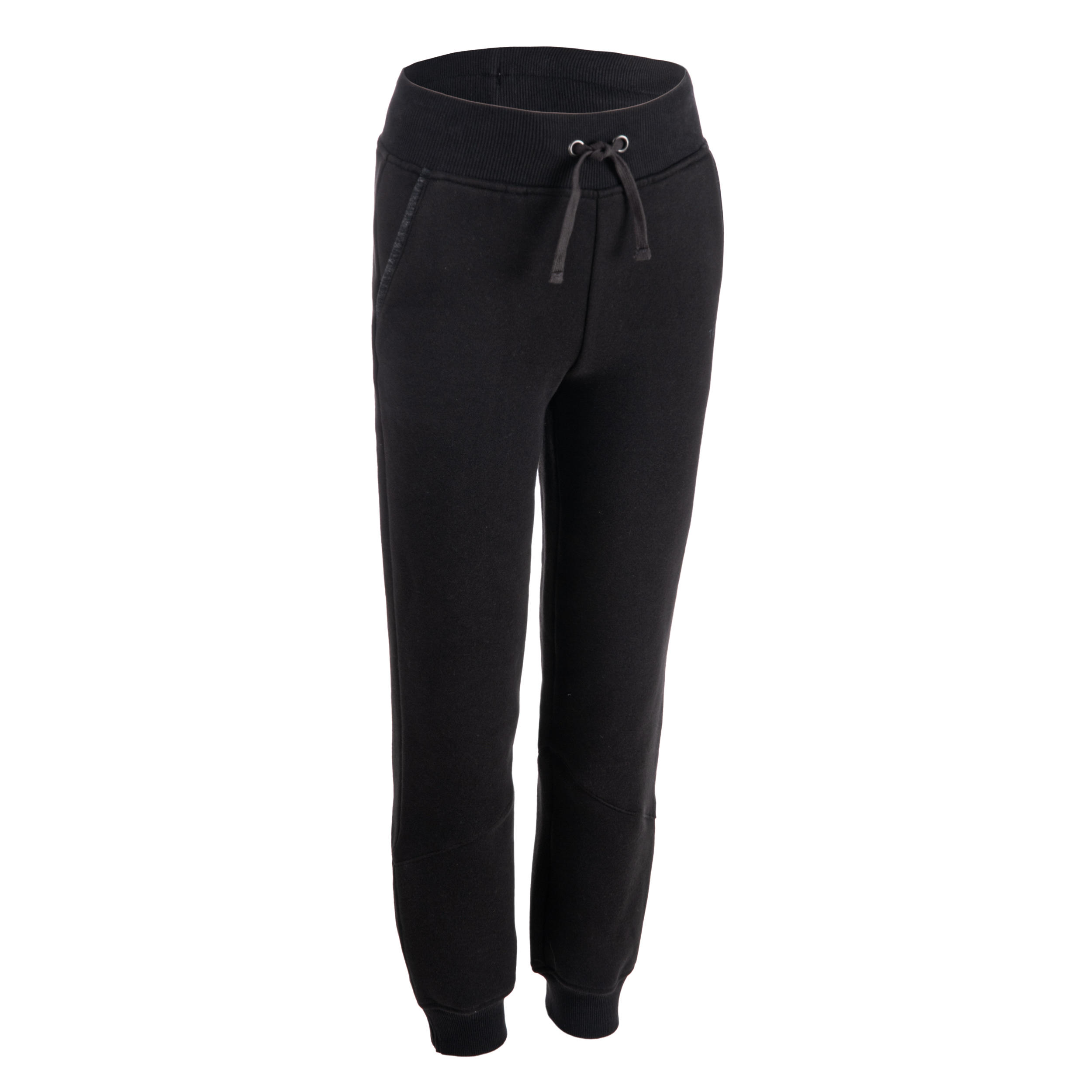 Boys'/Girls' Intermediate Basketball Tracksuit Bottoms P500 1/4