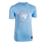Tarmak Basketbalshirt voor gevorderde jongens/meisjes TS500 blauw