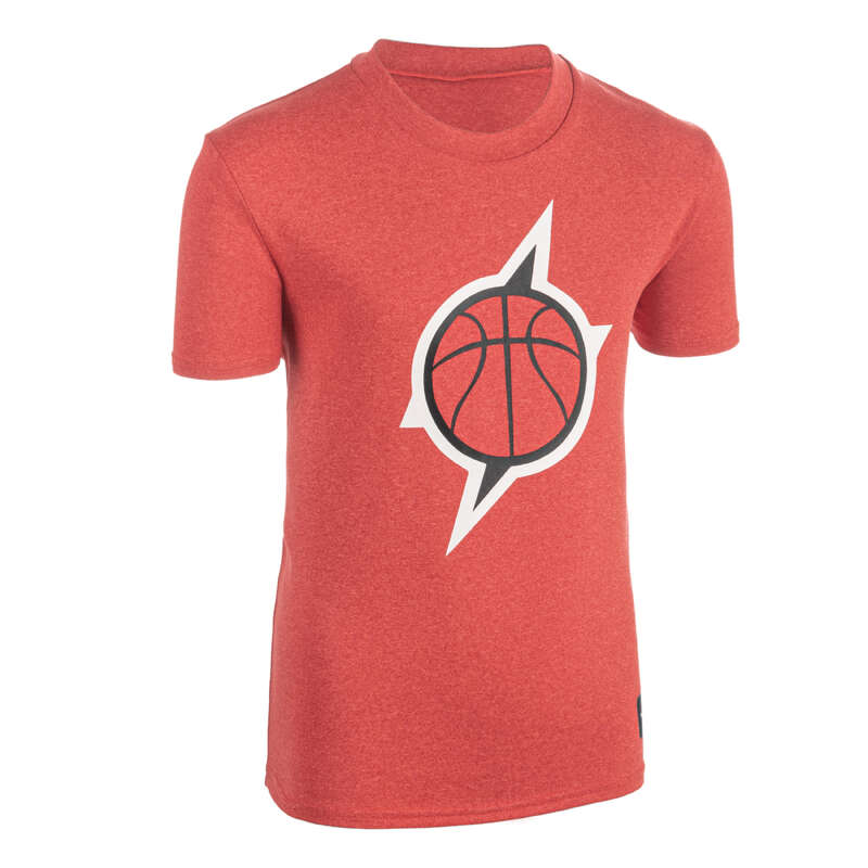 KIDS BASKETBALL OUTFIT Basketball - Kids' TS500 Red Lightning Ball TARMAK - Basketball Clothes