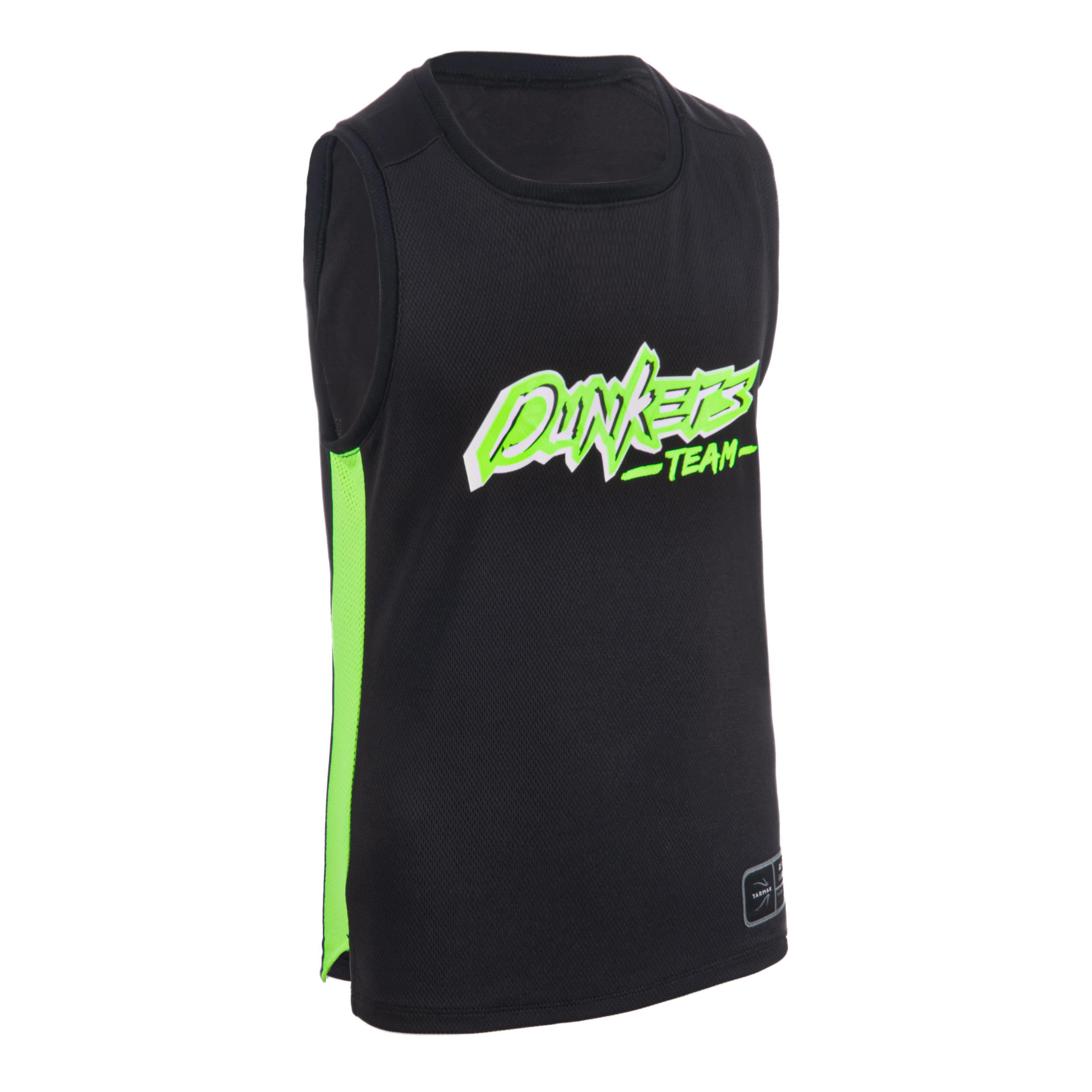 black and green basketball jersey