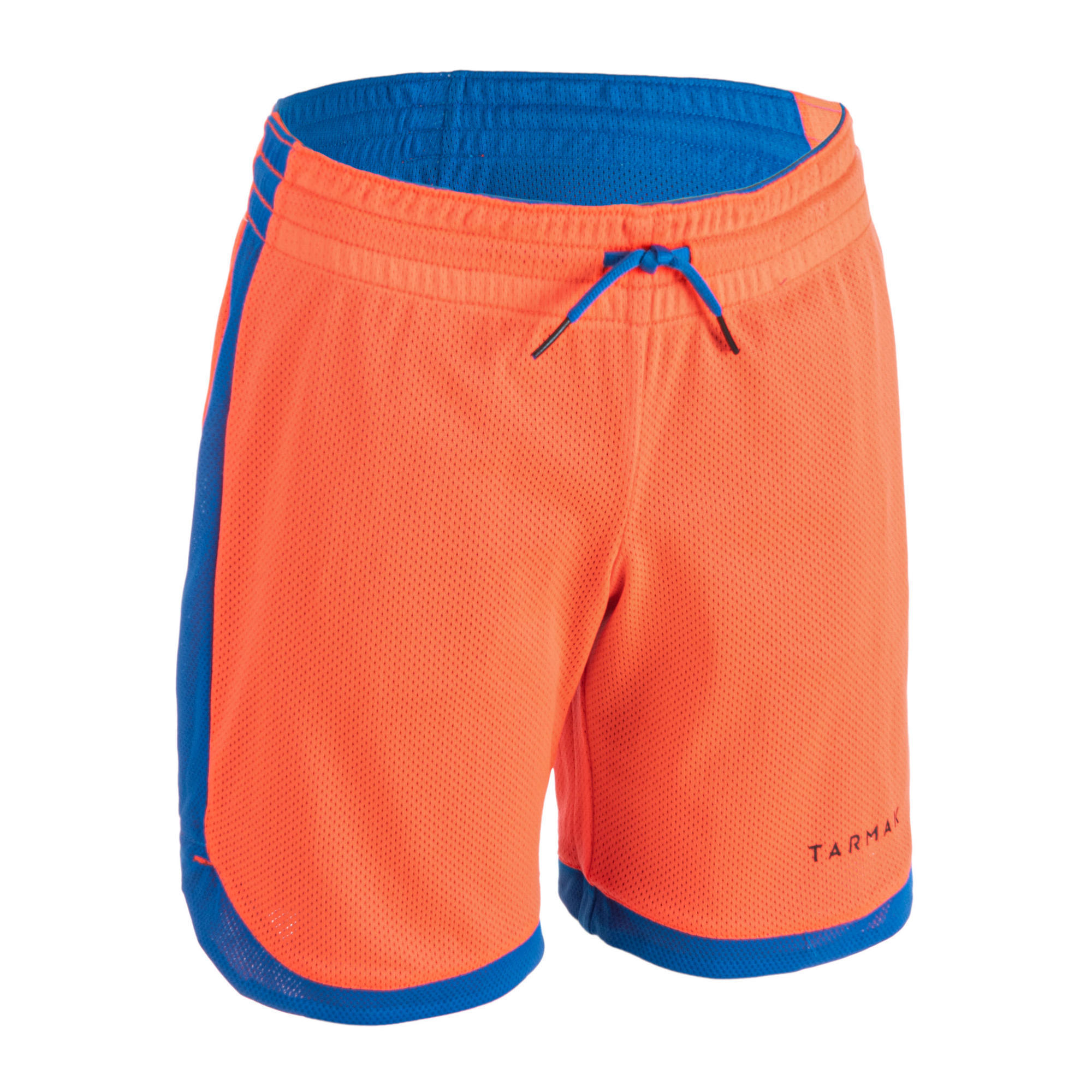 boys orange basketball shorts