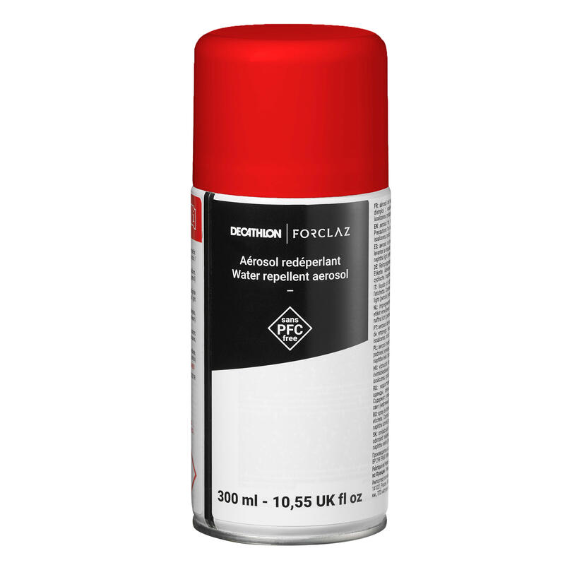 Aérosol ré-activateur de déperlance pour chaussures, textiles et matériel