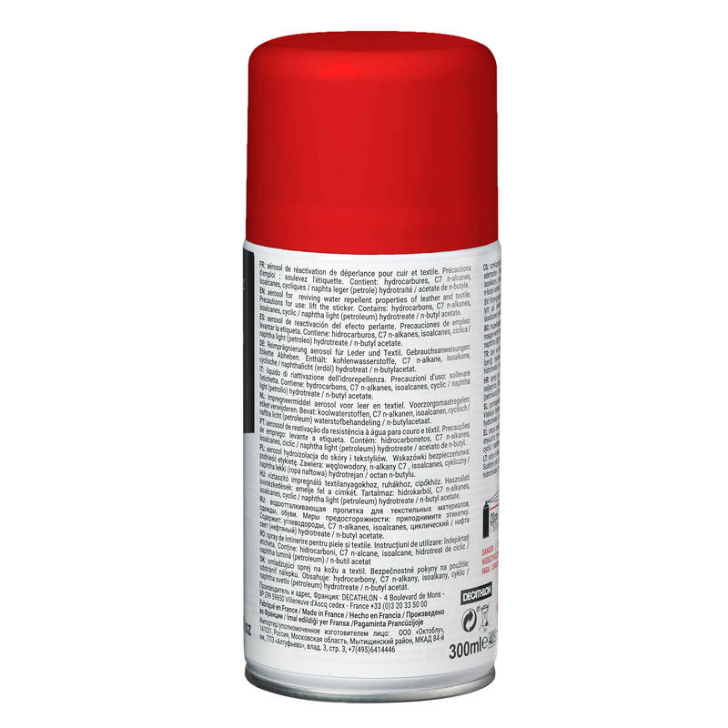 WaterRepellent Spray for Footwear, Clothing & Equipment Decathlon