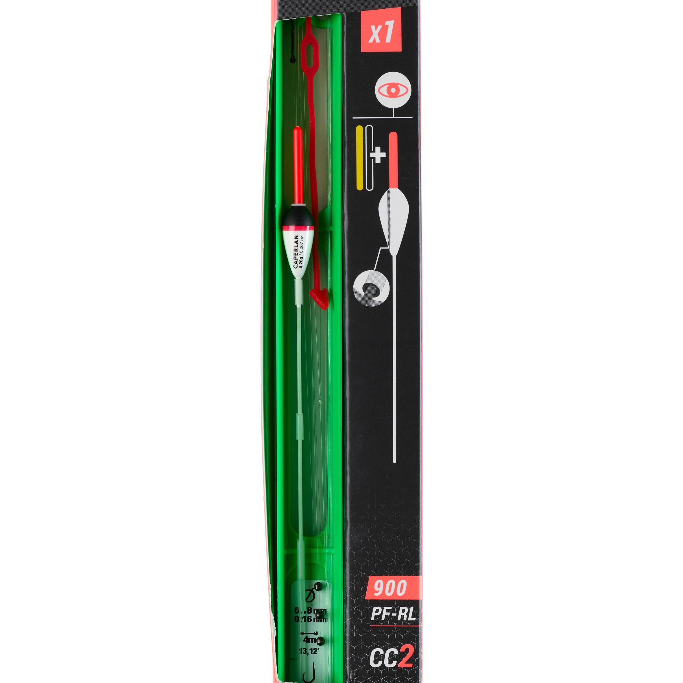 LINHA MONTADA PARA A PESCA DIRETA DE CARPA PF-RL900 CC2 0,2g 2/7