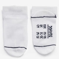 100 Low Gym Socks Twin Pack White/Navy
