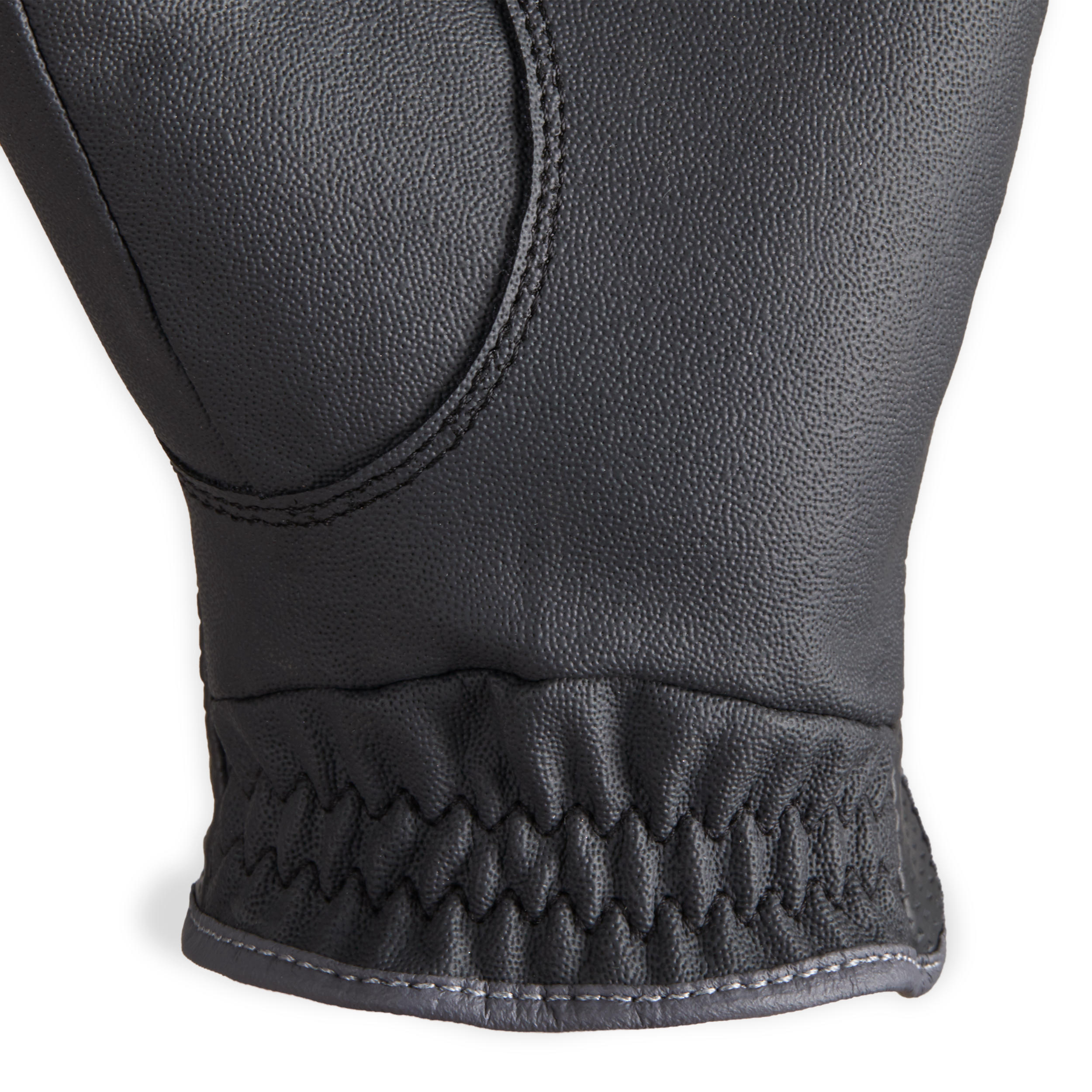 500 Women's Horseback Riding Gloves - Black - smoked black - Fouganza ...