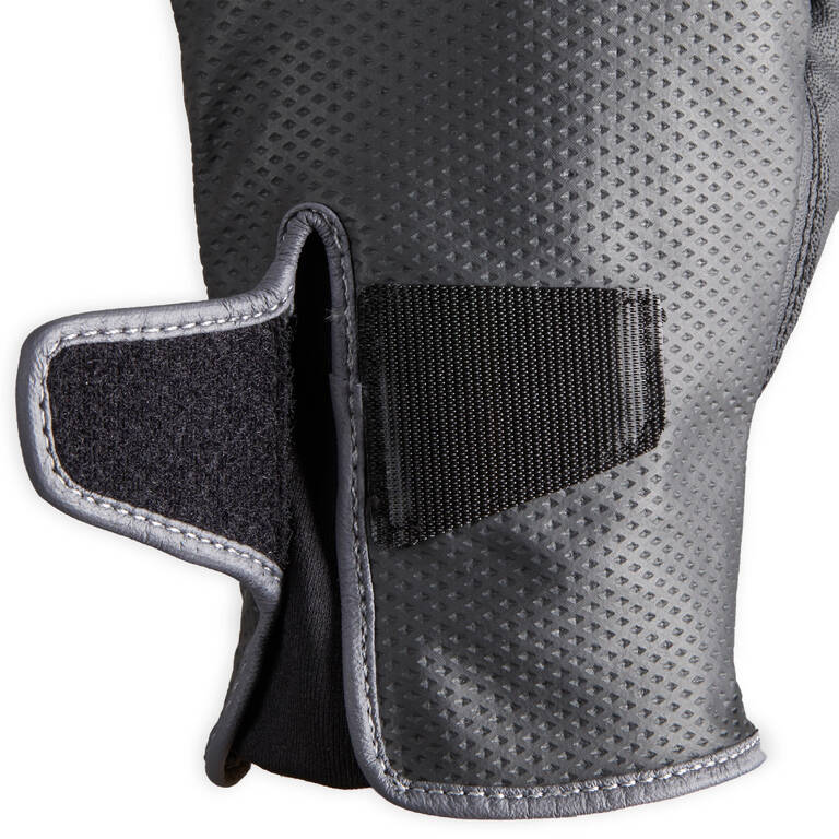 500 Women's Horse Riding Gloves - Black