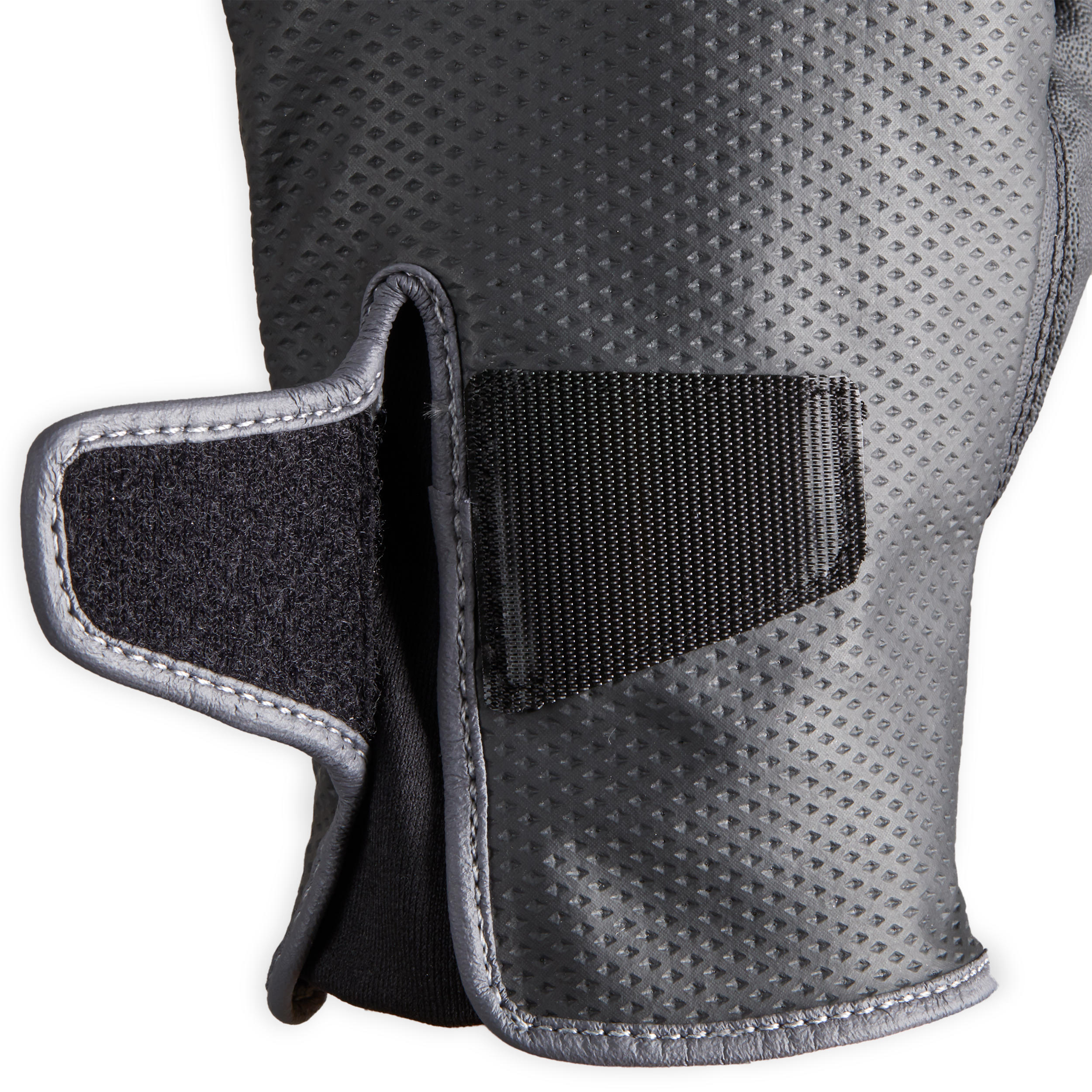 Gants équitation femme 500 noir - FOUGANZA