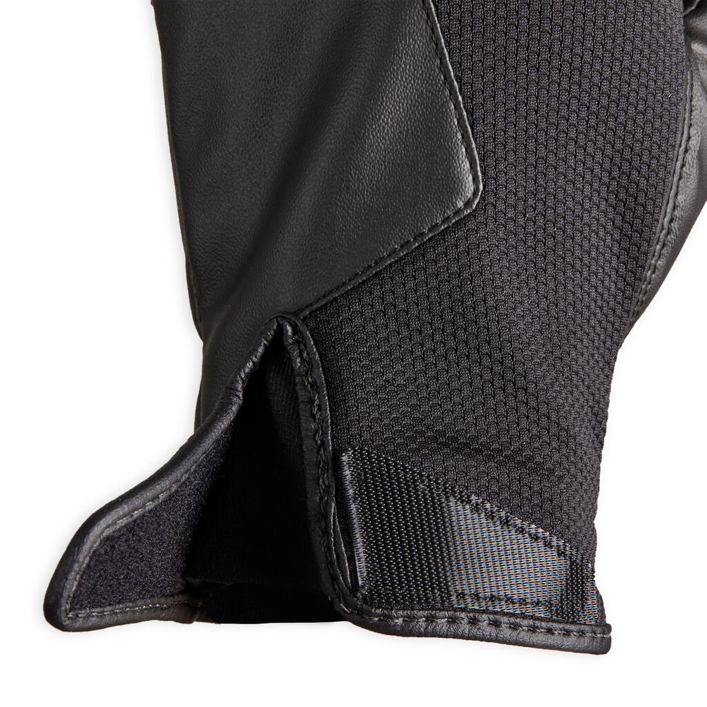 560 Women's Horse Riding Gloves - Black