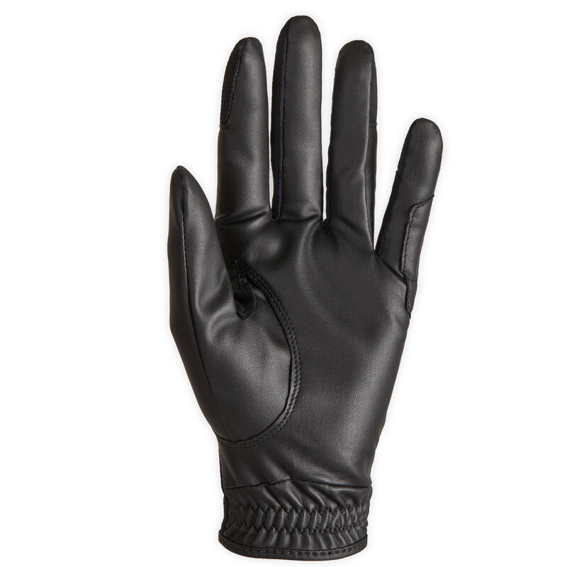 Dámské jezdecké rukavice 560 černé