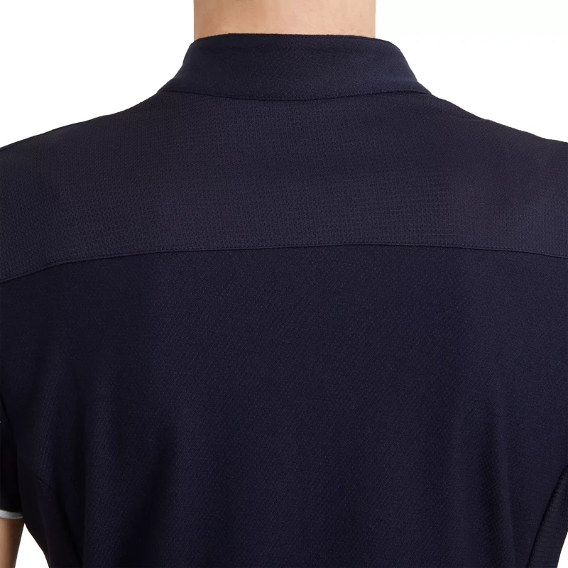 Поло женское 500 черное FOUGANZA