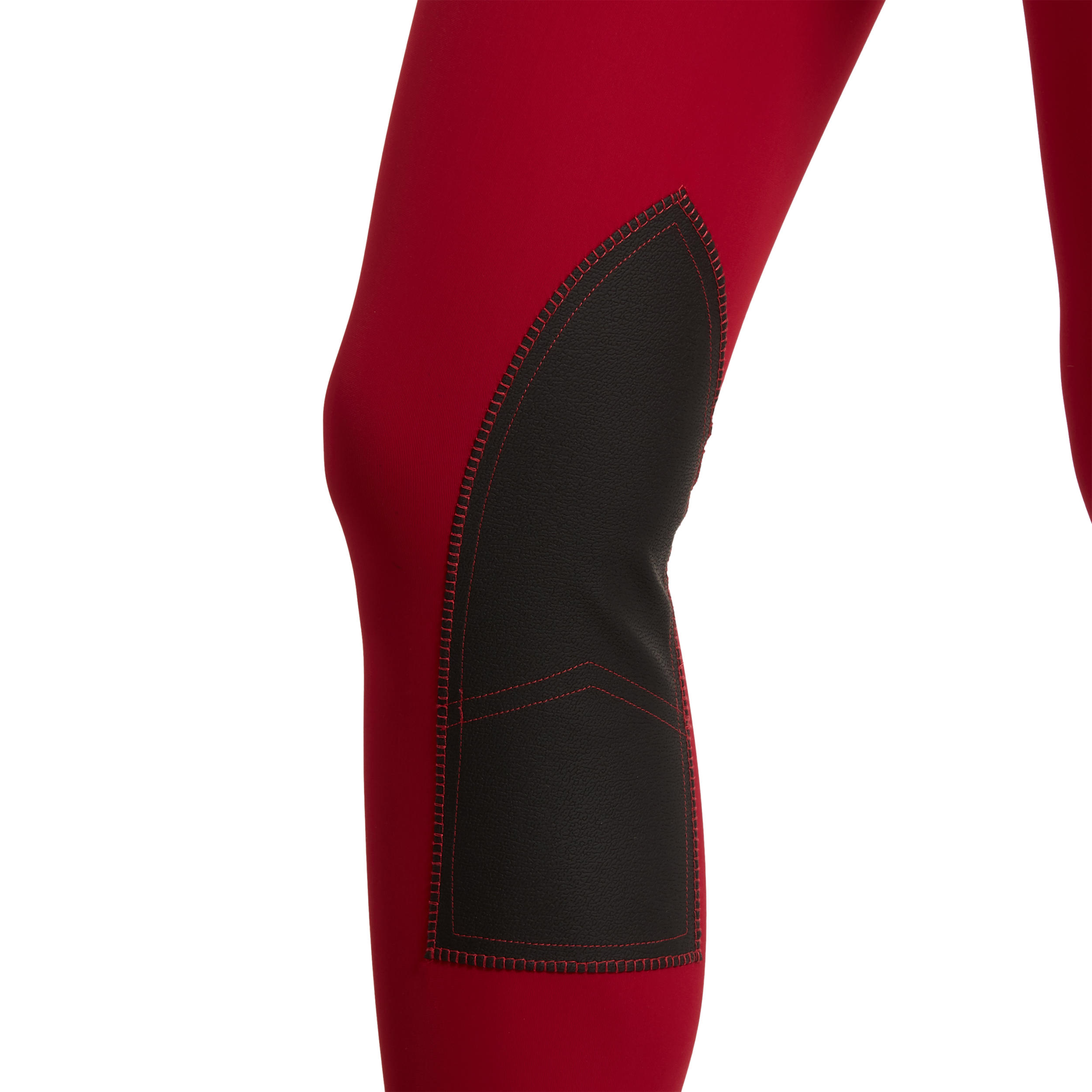 Women's Horse Riding Leggings 100 Light - Raspberry 11/12