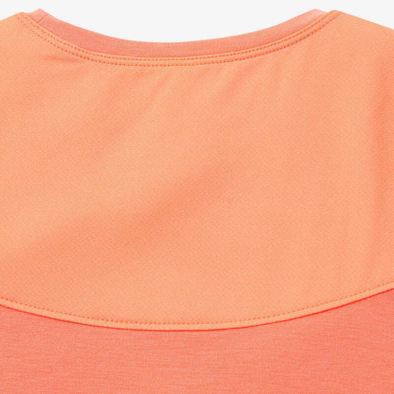 Ademend en licht T-shirt voor kleutergym oranje