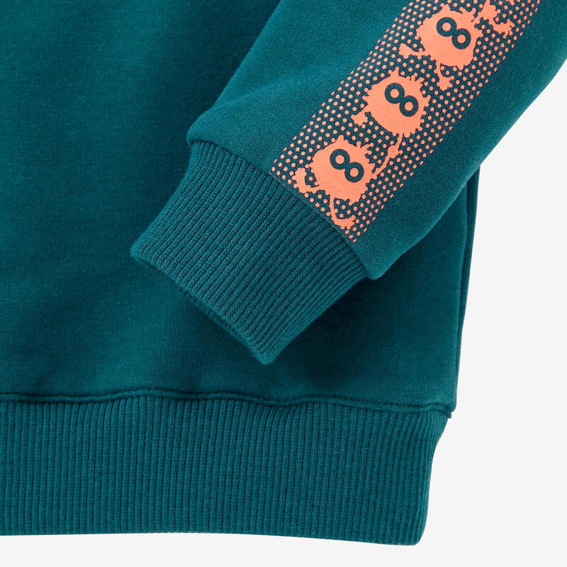 Sweatshirt Decat'oons Babyturnen blau mit Print