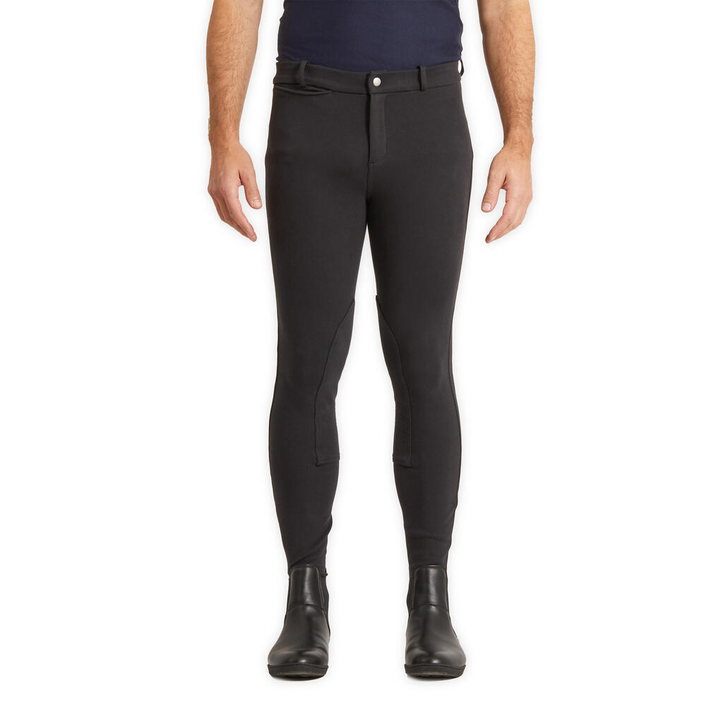 Pantalon équitation homme 100 noir