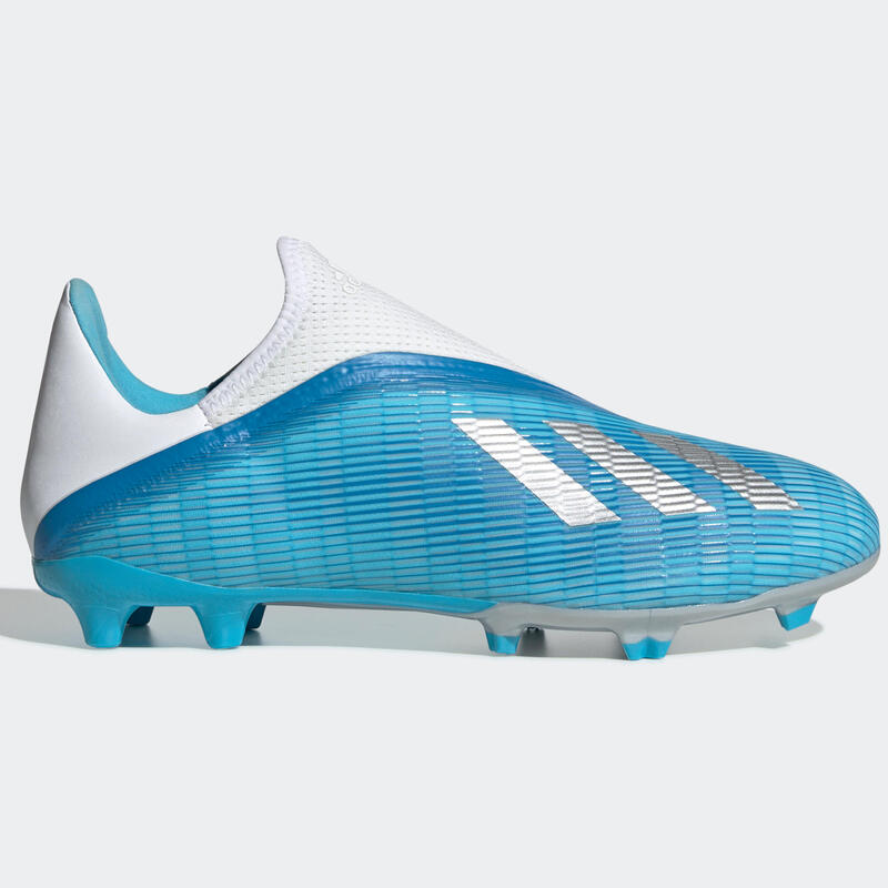 Ghete Fotbal X 19.3 FG Albastru Adulţi