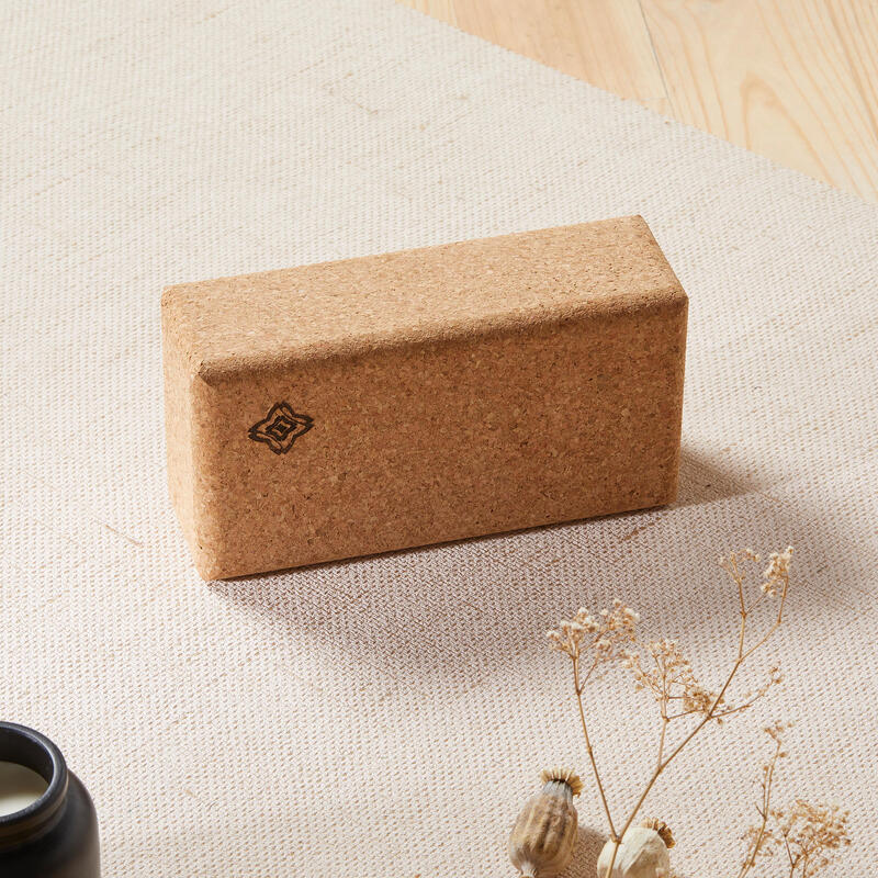 Bloque de yoga Kimjaly ecodiseñado de corcho natural