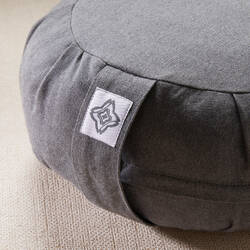 Yoga & Meditation Zafu Cushion - Mottled Grey