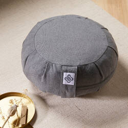 Yoga & Meditation Zafu Cushion - Mottled Grey