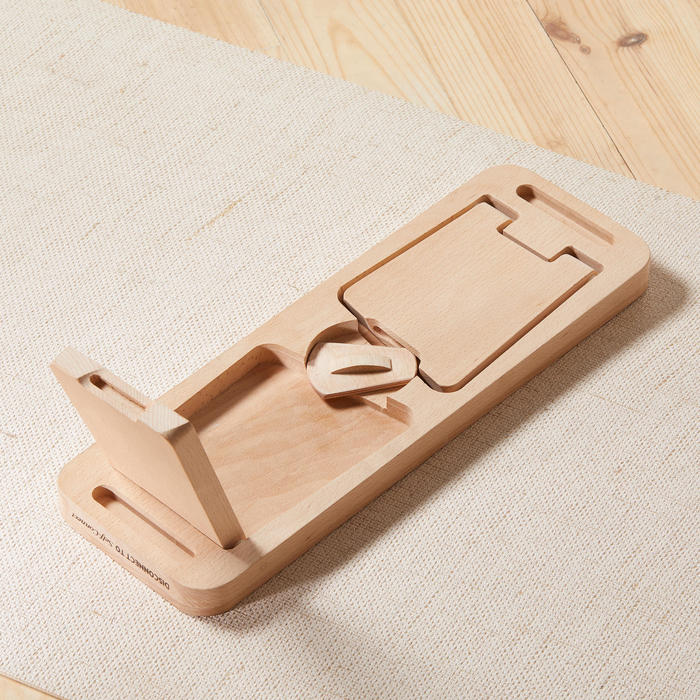 Yoga Meditation Bench Beech Domyos Decathlon