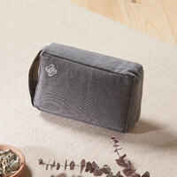 Fabric Yoga Block/Cushion - Grey